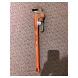 RIDGID HEAVY DUTY PIPE WRENCH, 24 IN, CAST IRON,