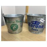 ROLLING ROCK BUCKET OF ROCKS BUCKET, CORONA EXTRA