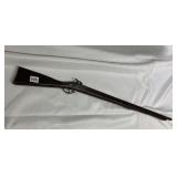 VTG DECORATIVE REPLICA MUSKET, WOOD AND METAL