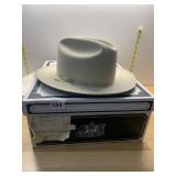 STETSON OPEN ROAD 4X BEAVER FELT HAT, SILVER