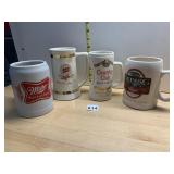 MILLER HIGH LIFE, SCHLITZ, COUNTRY CLUB MALT