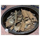 P & F CORBIN HARVARD DOOR HINGES, ASSORTED METAL