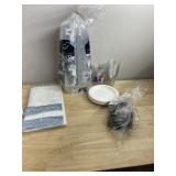 WNA FLUTED PARTY TUMBLERS, SENSATIONS PLASTIC