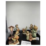 HUMMEL PORCELAIN FIGURINES, ASSORTED SUBJECTS