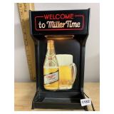 MILLER HIGH LIFE ILLUMINATED SIGN, WELCOME TO