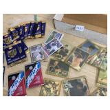 ASSORTED BASEBALL TRADING CARDS, INCLUDES SEALED