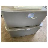 STERILITE 50 GALLON STORAGE TOTES (2), MODEL
