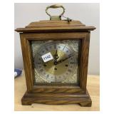 HOWARD MILLER MANTEL CLOCK, MODEL 660-406, WOOD