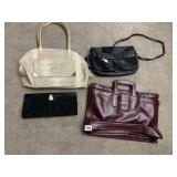 ASSORTED HANDBAGS INCL NINE WEST