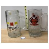 MICHELOB BEER MUG, MADE IN AUSTRIA, RED DOG BEER