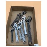 CRAFTSMAN AND CRESCENT ADJUSTABLE WRENCHES,