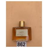 JEAN PATOU EAU DE JOY PERFUME, PARTIAL CONTENTS.
