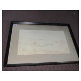 SEPIA TONE ARCHITECTURAL SKETCH, DATED MAY 24,