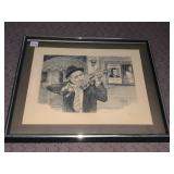 EMANUEL SCHARY LITHOGRAPH, 