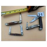 OLD CUTLER, AMERICAN KNIFE CO, BROWNING U.S.A.