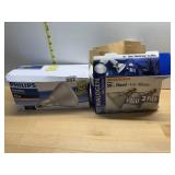 PHILIPS DURAMAX BR40 FLOOD BULBS (2), SYLVANIA