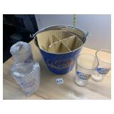 MILLER LITE SUPER PARTY VEGAS METAL BUCKET W/
