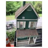 DOLLHOUSE W/ ASSORTED MINIATURE FURNITURE,