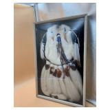 LARGE FRAMED FEATHER DREAM CATCHERS