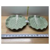 BORDALLO PINHEIRO CABBAGE LEAF PLATES (2).