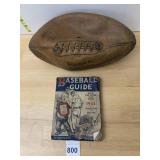 VTG REACH VARSITY FOOTBALL AND 1944 BASEBALL