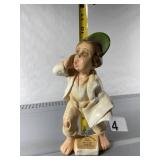 VTG CERAMIC GOLFER FIGURINE, CITY OF CHAMPIONS