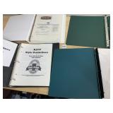 ANHEUSER-BUSCH COLLECTORS CLUB BINDERS (2) W/
