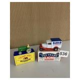 MATCHBOX MOKO LESNEY NO. 4 TRACTOR AND LION GROUP