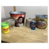 EVERNHAM MOTORSPORTS METAL BUCKET, AMSTEL LIGHT