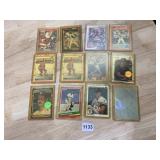 ASSORTED BASEBALL AND FOOTBALL ROOKIE CARDS,