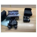 BUSHNELL ENSIGN 7X25 BINOCULARS W/ CASE AND