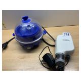 MCM EGG COOKER W/ LID AND INSERTS, FOODSAVER