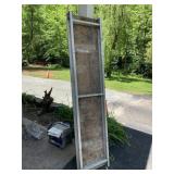 ALUMINUM SCAFFOLD PLANK W/ WOOD DECKING.