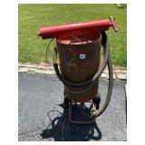 SNAP-ON MODEL YA438 PORTABLE OIL DRAIN, MOBILE
