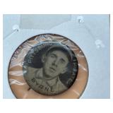 VTG PITTSBURGH PIRATES HOBBY BYRNE PINBACK