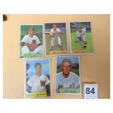 VTG BASEBALL CARDS (5), INCLUDES ED FITZGERALD,