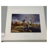 DAVID A. MAASS WOOD DUCKS PRINT, WILD WINGS 25TH