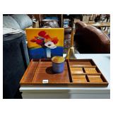 MODERNIST FLORAL OIL PAINTING, SIGNED YUNESTER,