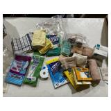 ASSORTED HOUSEHOLD CLEANING AND MEDICAL SUPPLIES,