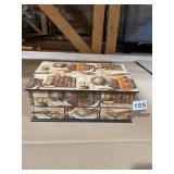 ARISTER GIFTS INC. WOODEN FLIP CHEST, BOOK AND