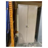 METAL STORAGE CABINET, DOUBLE DOOR, ADJUSTABLE