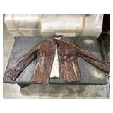 WILSONS LEATHER PELLE STUDIO MENS BROWN LEATHER