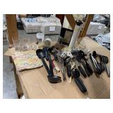 KITCHEN UTENSIL ASSORTMENT, INCL OXO WHISKS,