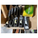 ASSORTED OFFICE DESK ACCESSORIES, INCLUDES
