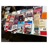 ASSORTED MUSIC AND CRAFT INSTRUCTION BOOKS, INCL