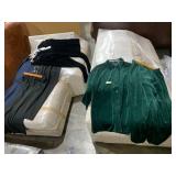 SAG HARBOR VELOUR SET, GREEN, JACLYN SMITH VELOUR