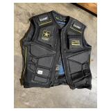POWER-TRIP U.S. ARMY TACTICAL MOTORCYCLE VEST,