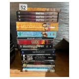 ASSORTED DVD BOX SETS, INCLUDES GILMORE GIRLS,