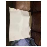 QUARTET EASEL STAND W/ UNIVERSAL FLIP CHART PAD,