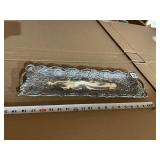 ARTHUR COURT SERVING TRAY, ALUMINUM, GRAPE AND